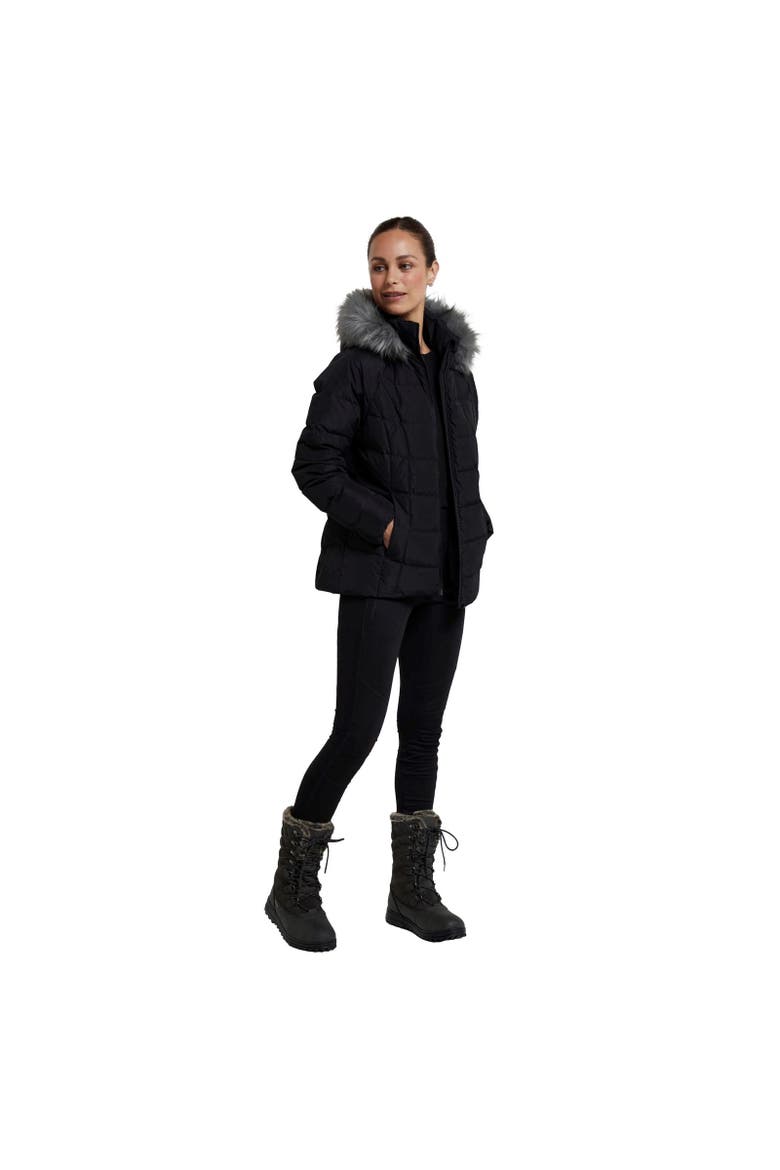 Isla Extreme Short Down Jacket, Alternate, color, Black