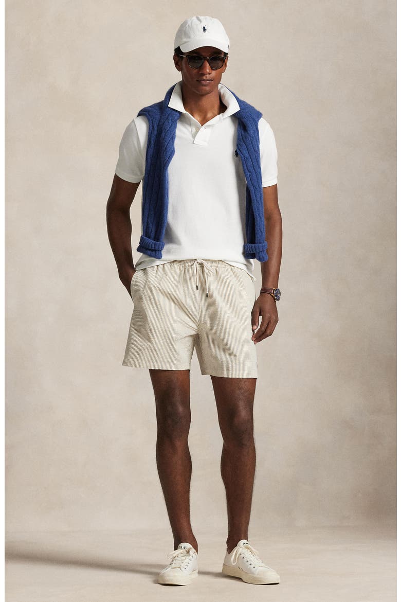 Traveler Classic Swim Trunks, Alternate, color, BEIGE