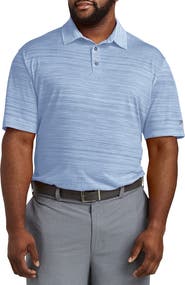 Reebok Big & Tall Performance Space-Dyed Polo Shirt