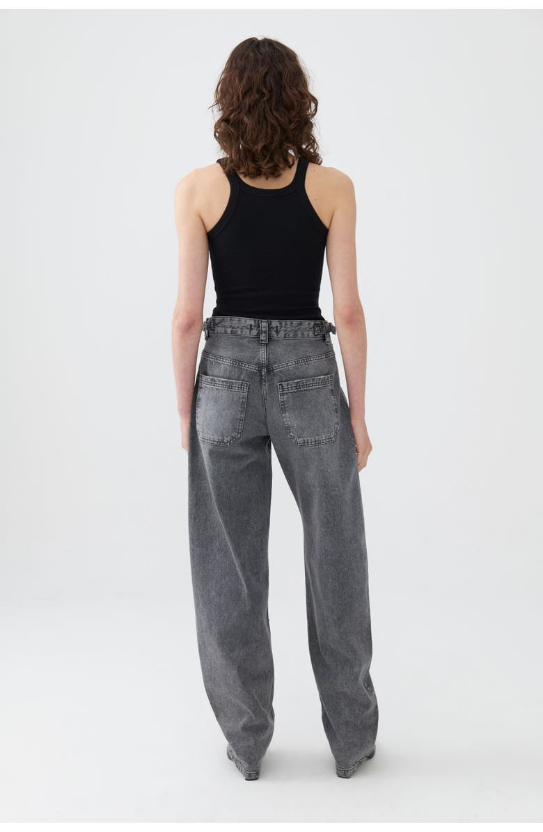 Nocturne High Waisted Balloon Jeans, Alternate, color, 