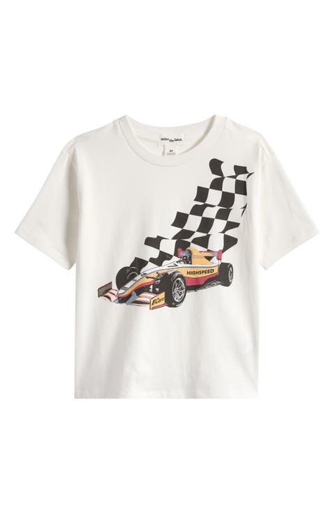 Kids' Grand Prix Organic Cotton Graphic T-Shirt (Toddler & Little Kid)