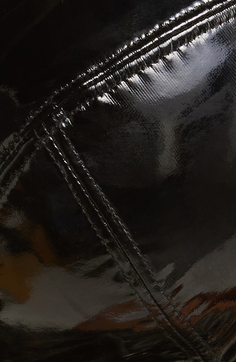 Hunkemöller Seductress Faux Leather Underwire Bustier, Alternate, color, 