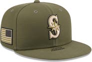 New Era Men's New Era  Olive Seattle Mariners 2026 Armed Forces Day 59FIFTY Fitted Hat