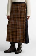 Barbour Hazelwood Plaid Midi Skirt