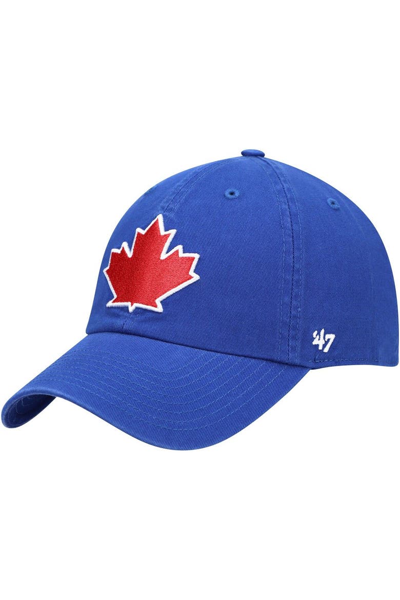 Men's '47 Royal Toronto Blue Jays Clean Up Adjustable Hat, Main, color, Royal