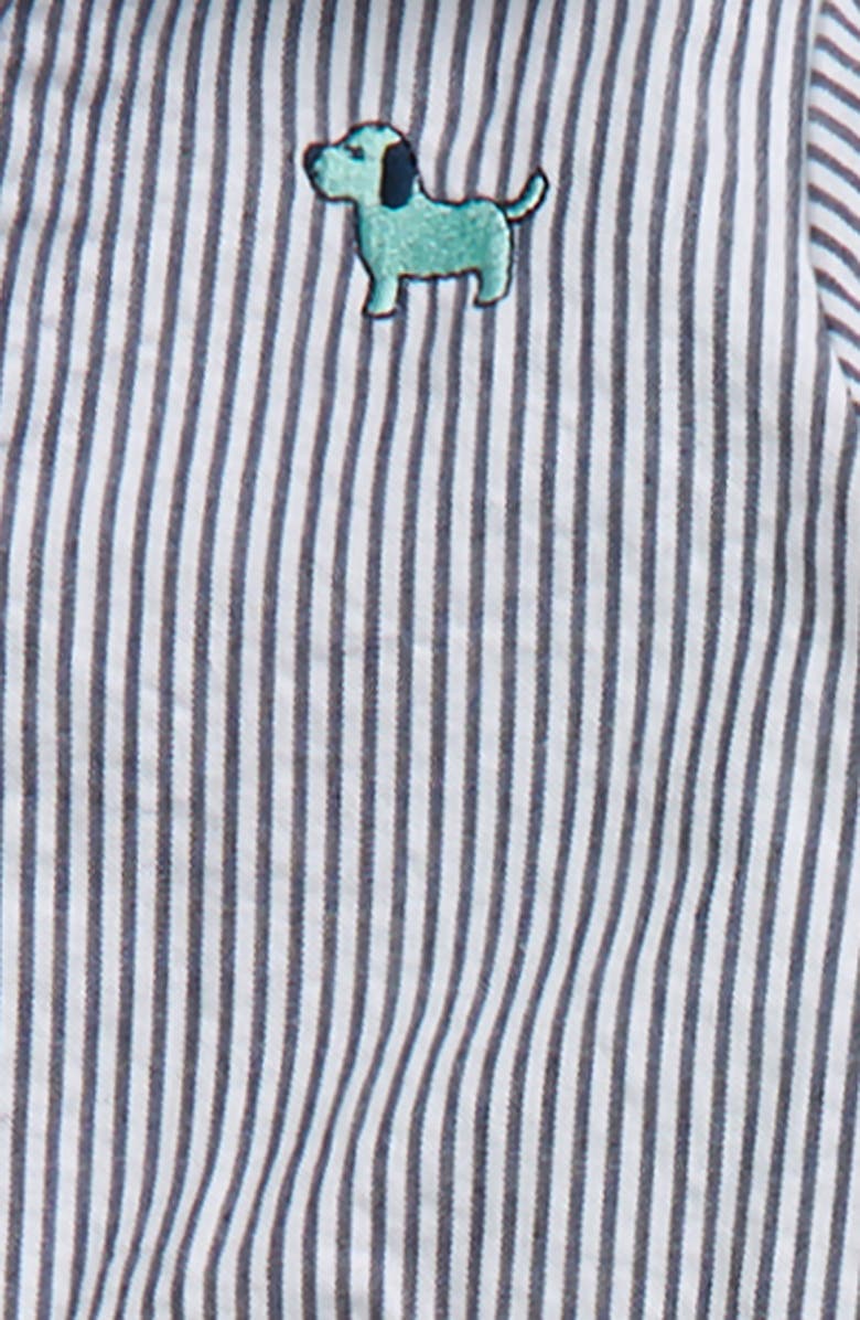 Little Me Top Dog Jacket, Bodysuit & Leggings Set, Alternate, color, 