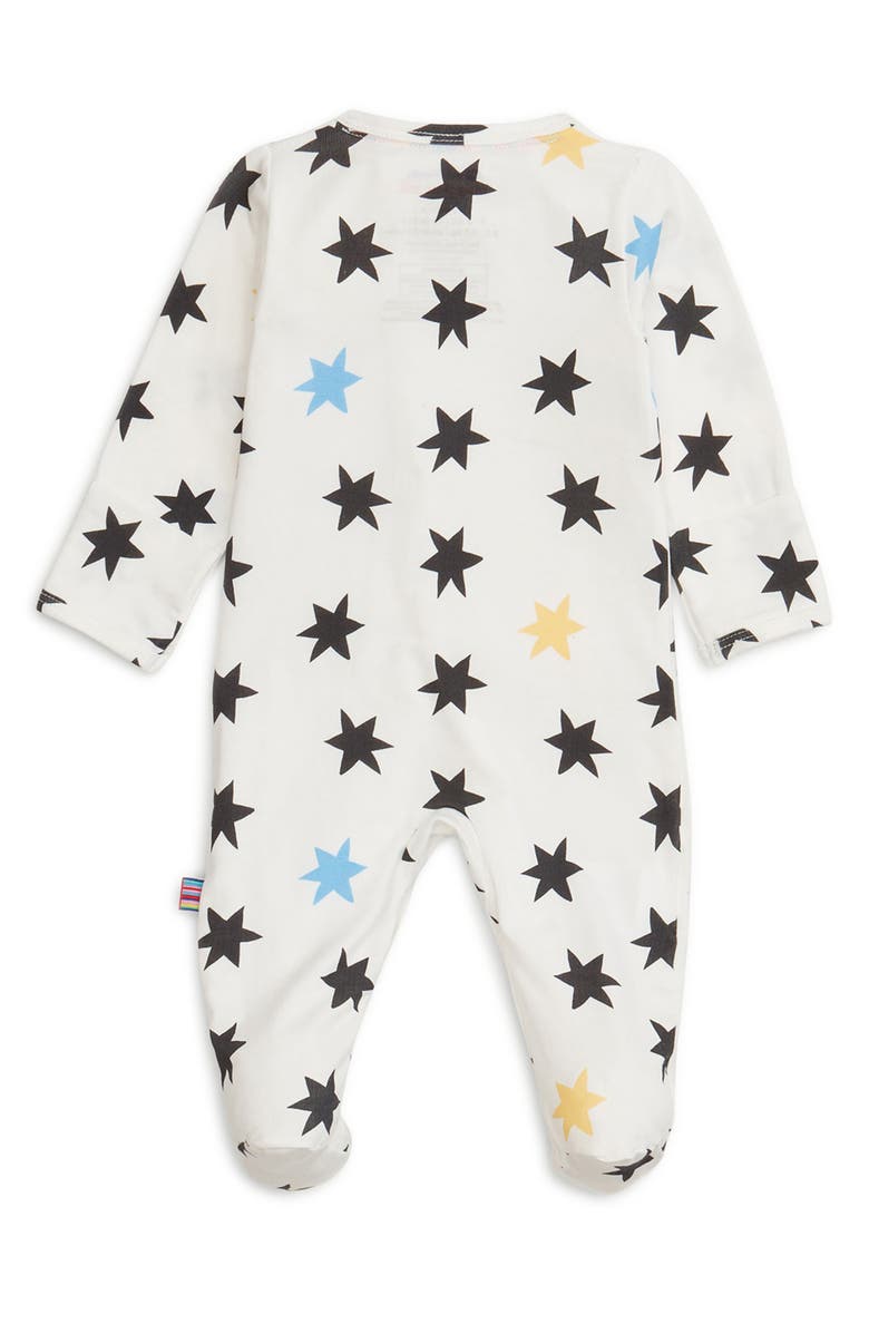 Magnetic Me Cosmic Confetti Footie, Alternate, color, White