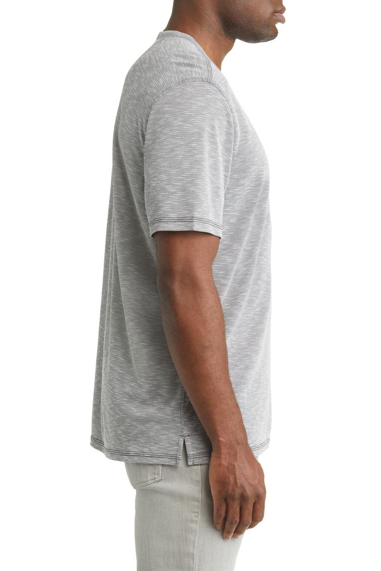 Cape Cayo V-Neck T-Shirt, Alternate, color, COAL