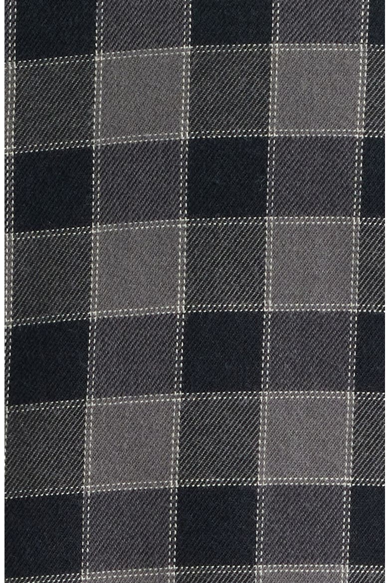 Flannel Button-Up Shirt, Alternate, color, GREY MAGNET CAREY CHECK