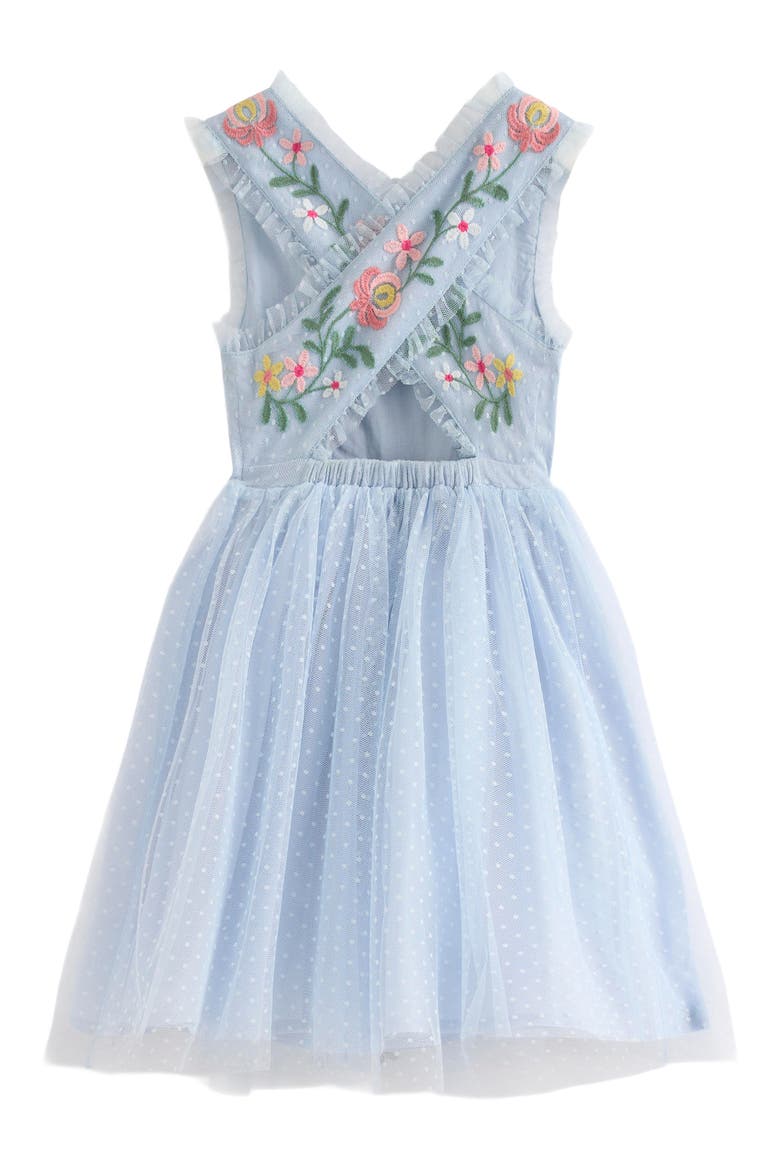 Kids' Crossback Tulle Party Dress (Women) | Nordstrom