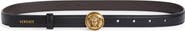 Versace Medusa Buckle Leather Belt