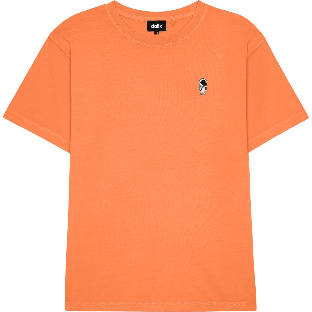 Dalix Mens Astronaut Midweight Garment Dye Tee