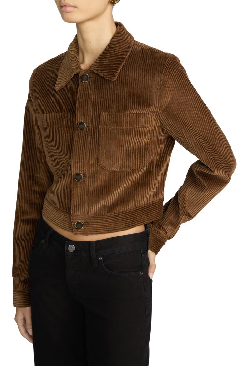 The Small Corduroy Jacket, Alternate, color, HAZELNUT