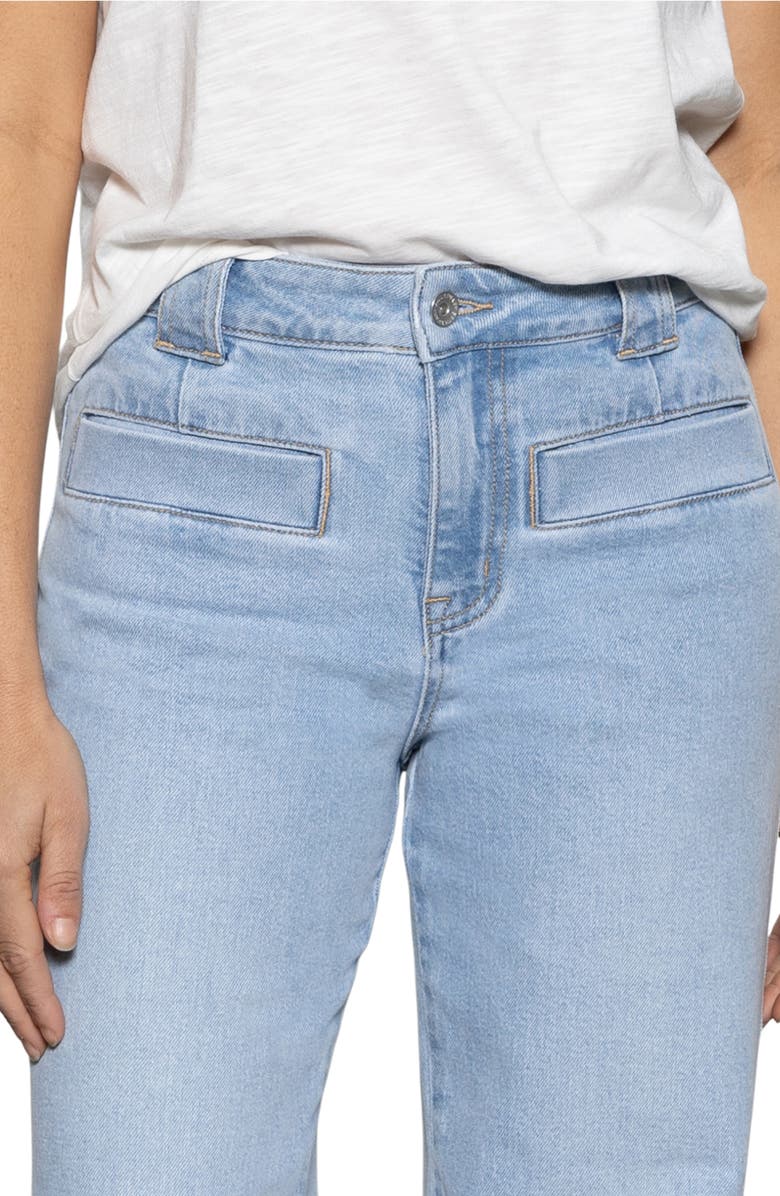Sanctuary Voyage High Waist Straight Leg Jeans, Alternate, color, 