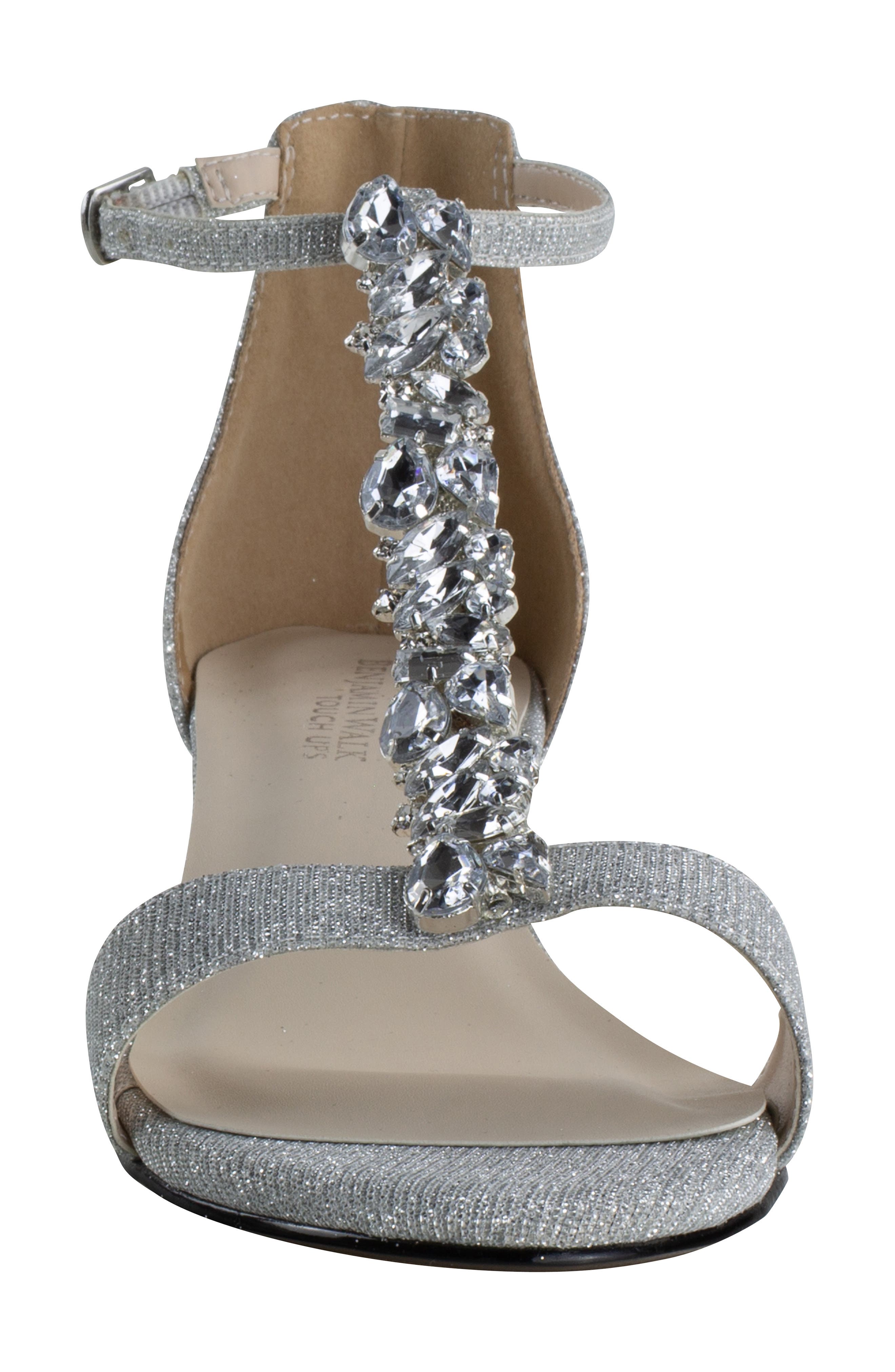 Beatrix Wedge Sandal, Alternate, color, SILVER