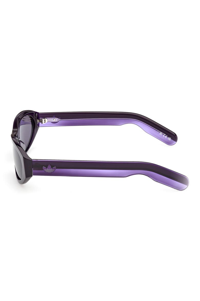 Oval Sunglasses, Alternate, color, SHINY VIOLET/ VIOLET