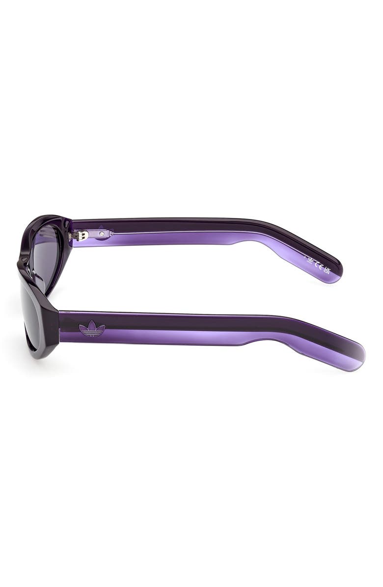 adidas Oval Sunglasses, Alternate, color, Shiny Violet/ Violet
