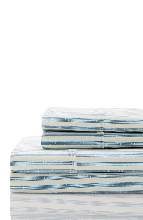 Stripe 400 Thread Count Cotton Sheet Set