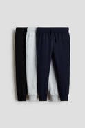 H&M 3-pack Cotton Joggers