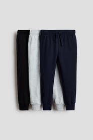 H&M 3-pack Cotton Joggers