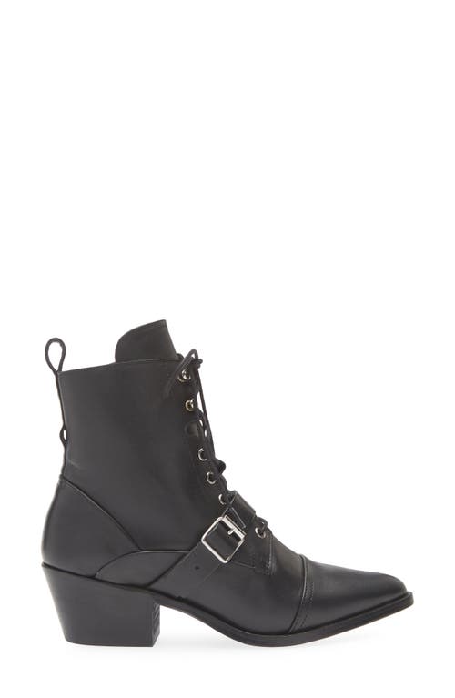 Allsaints Katy Pointed Toe Boot In Black