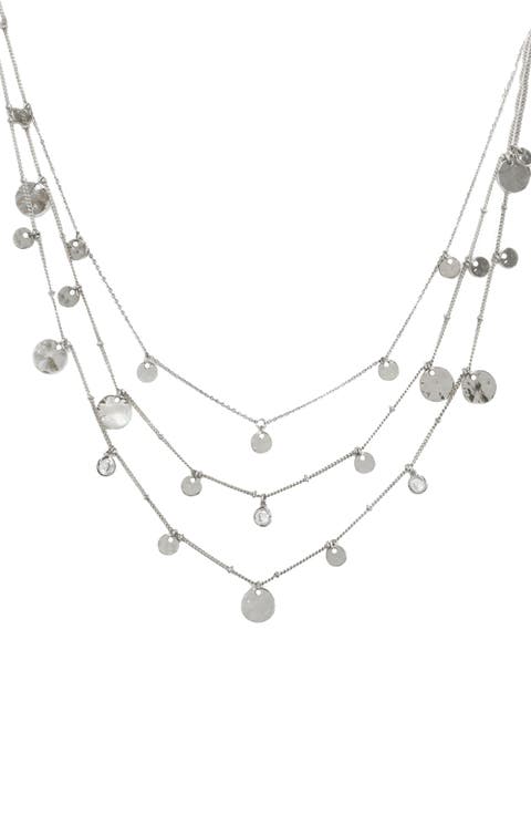 Set of 3 Disc Necklaces