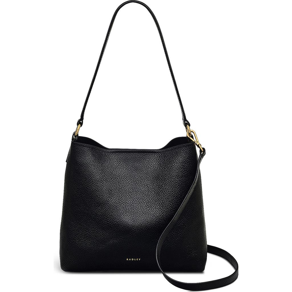 Radley London Henrietta Place Medium Open Top Leather Satchel In Black