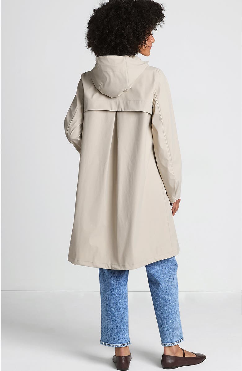 Lands' End Squall Rain Slicker Coat, Alternate, color, 