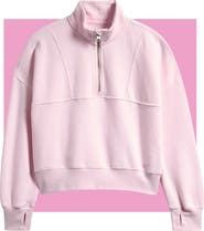 abercrombie kids Kids' Essential Quarter Zip Pullover