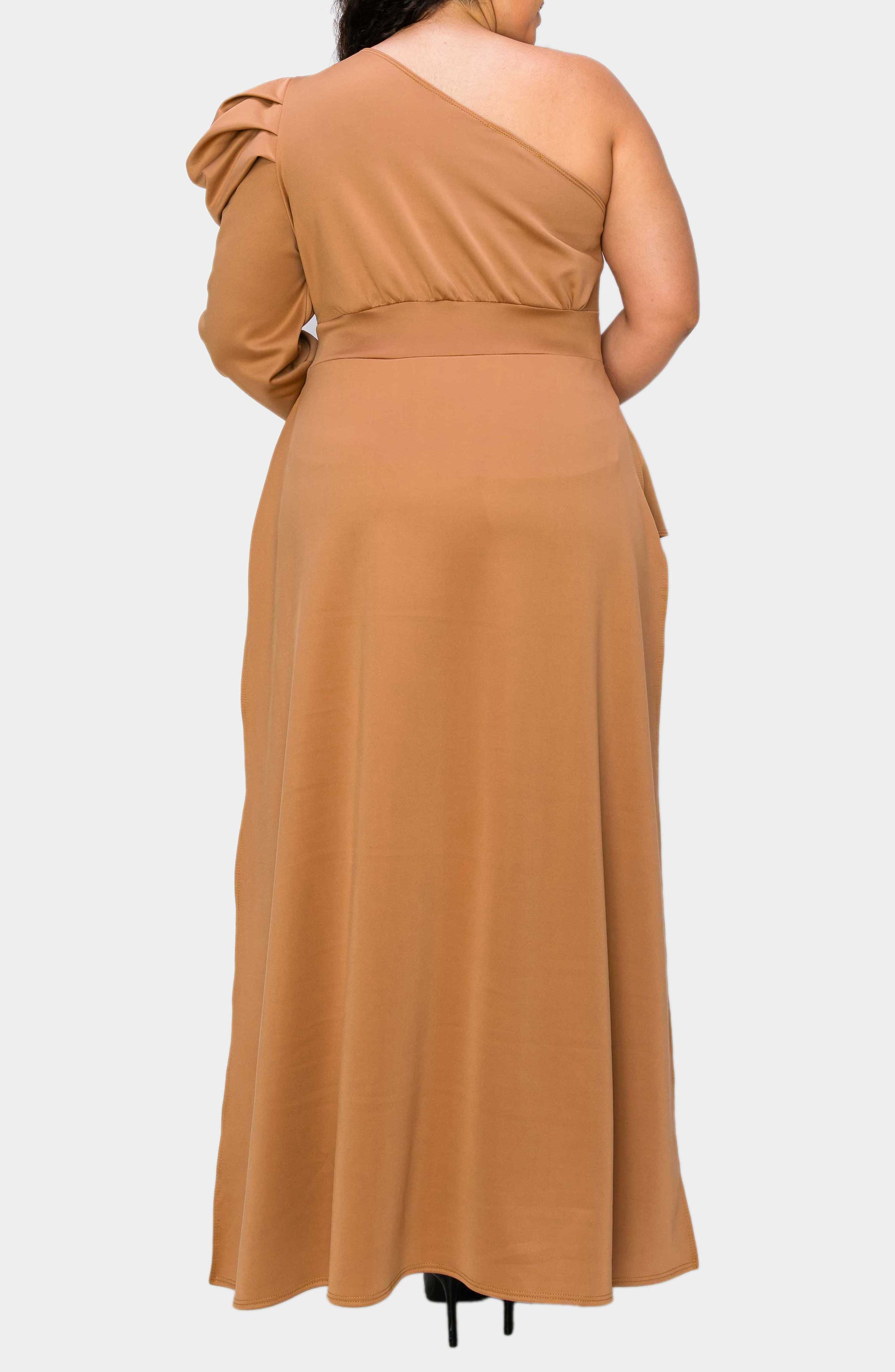 Nicolette One-Shoulder Peplum Top - image 4