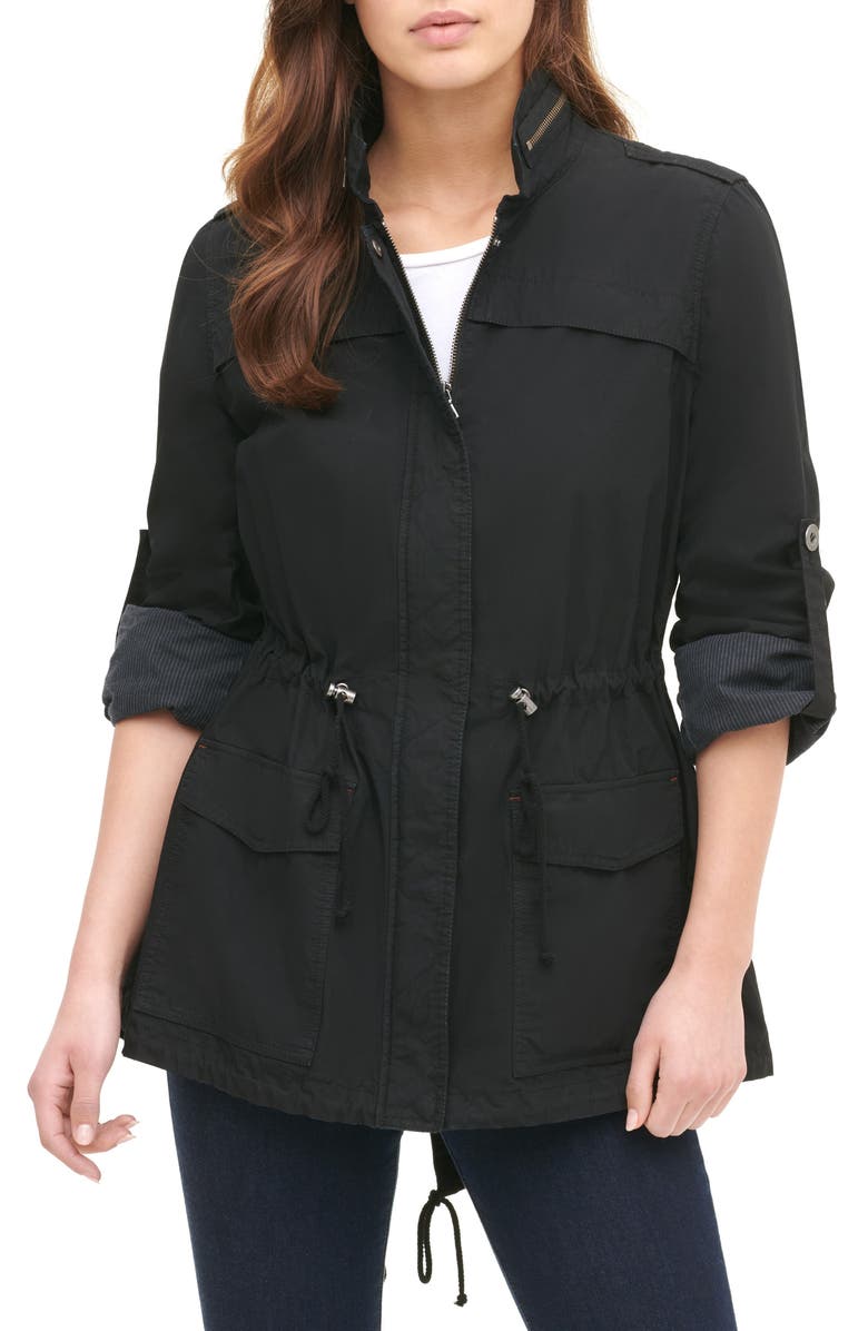 Levi's<sup>®</sup> Parachute Cotton Fishtail Jacket, Main, color,