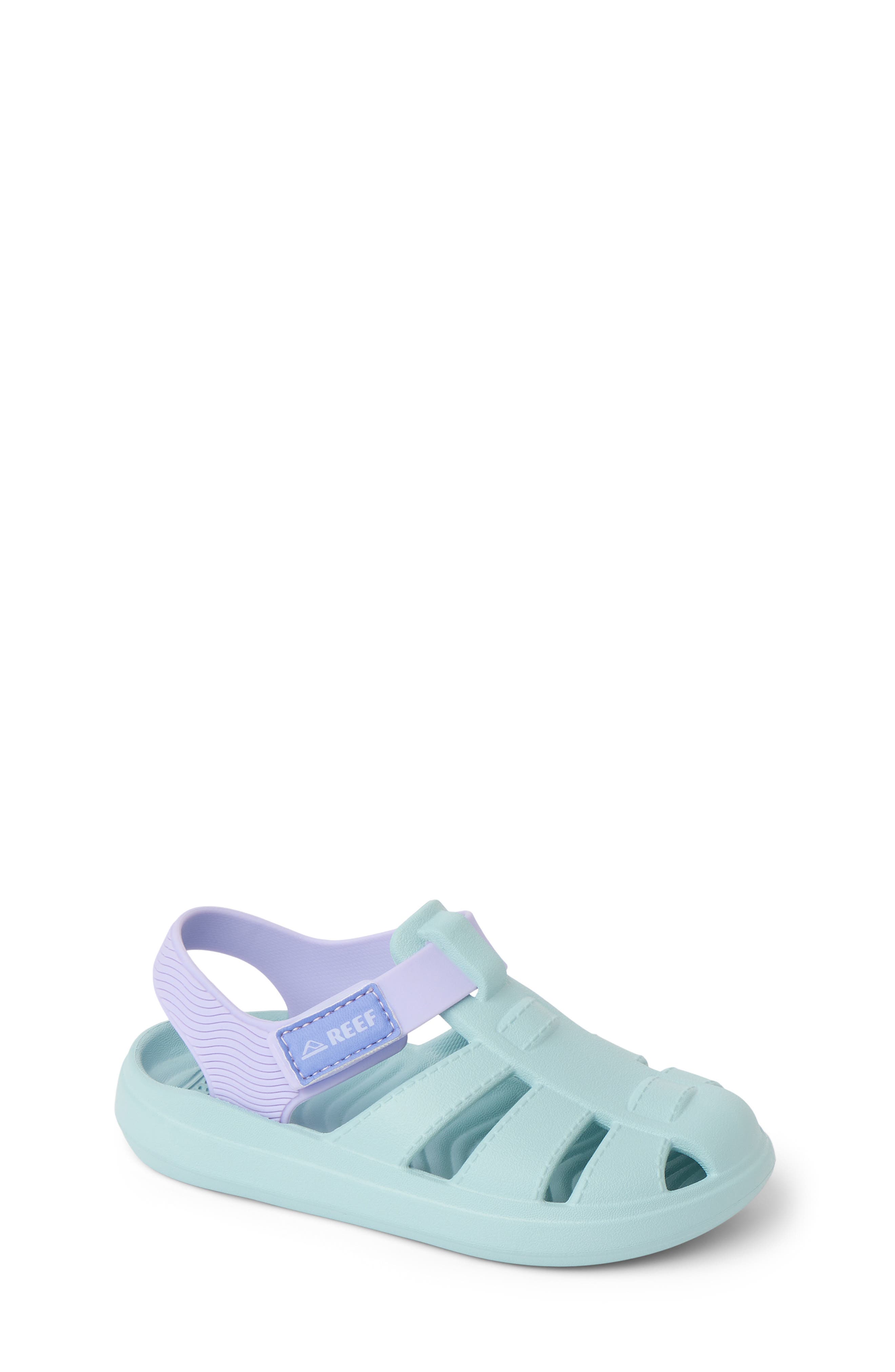 Reef Kids' Totally Beachin' Sandal, Main, color, Glitter Blue