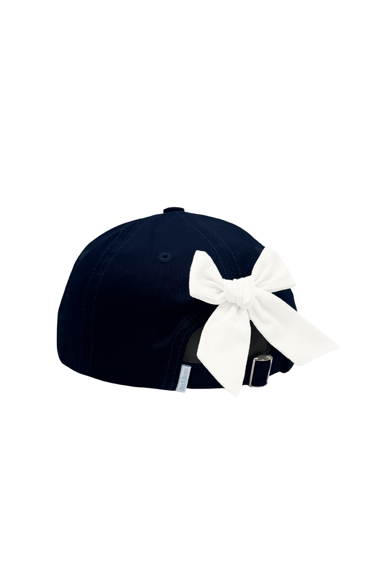 USA Women's Twill Bow Baseball Hat, Alternate, color, Navy Blue