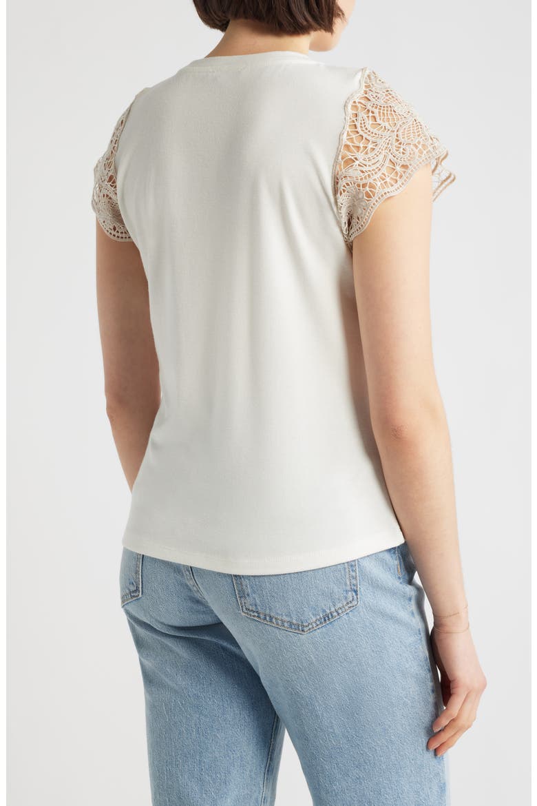 Crochet Knit Top, Alternate, color, OFF WHITE/ NATURAL