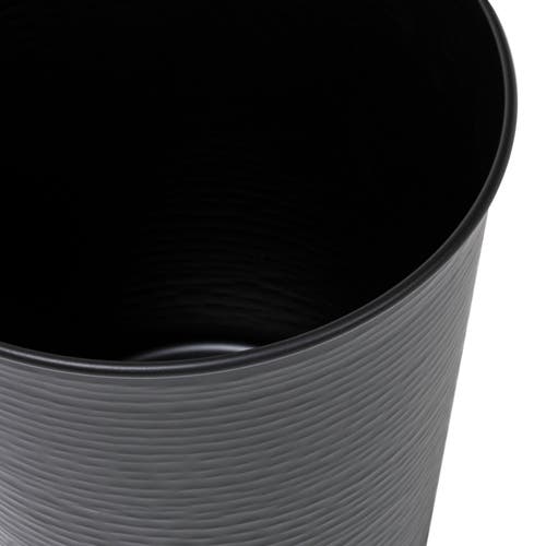 Happimess Remi Modern Classic Textured Steel 2-gallon Wastebasket