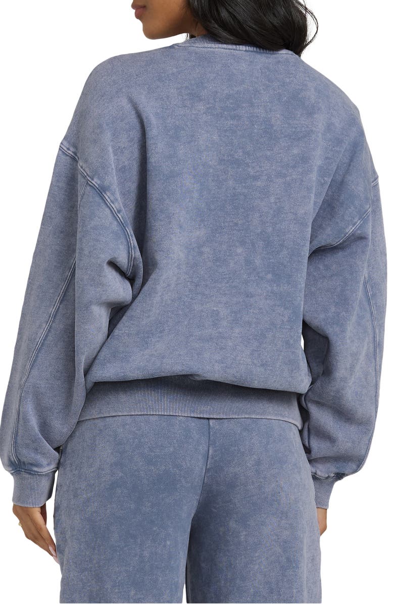 Billabong Kendal Saltwashed Fleece Sweatshirt, Alternate, color, Stone Blue