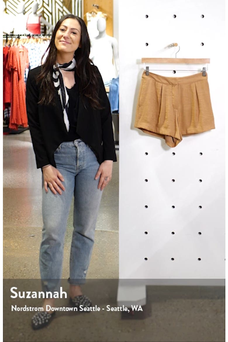 Drapey Shorts (Nordstrom Exclusive) video