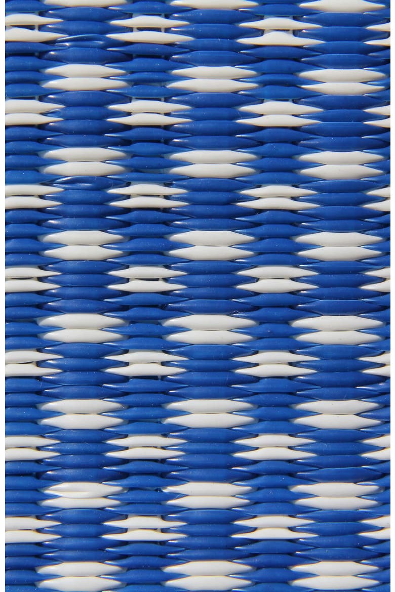 Basic Blue & White Rug, Alternate, color, blue and white
