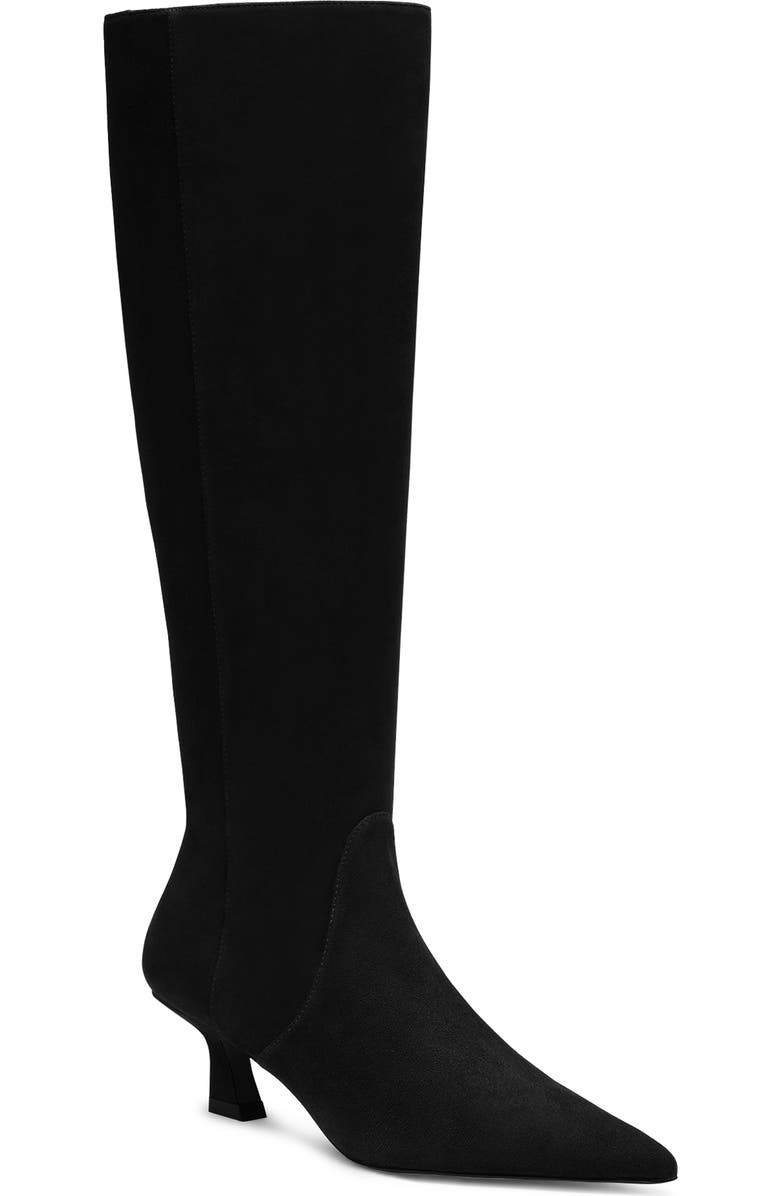 Stuart Weitzman Vinnie Zip Boot 50, Main, color, Black