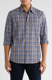 14th & Union Plaid Poplin Button-Up Shirt
