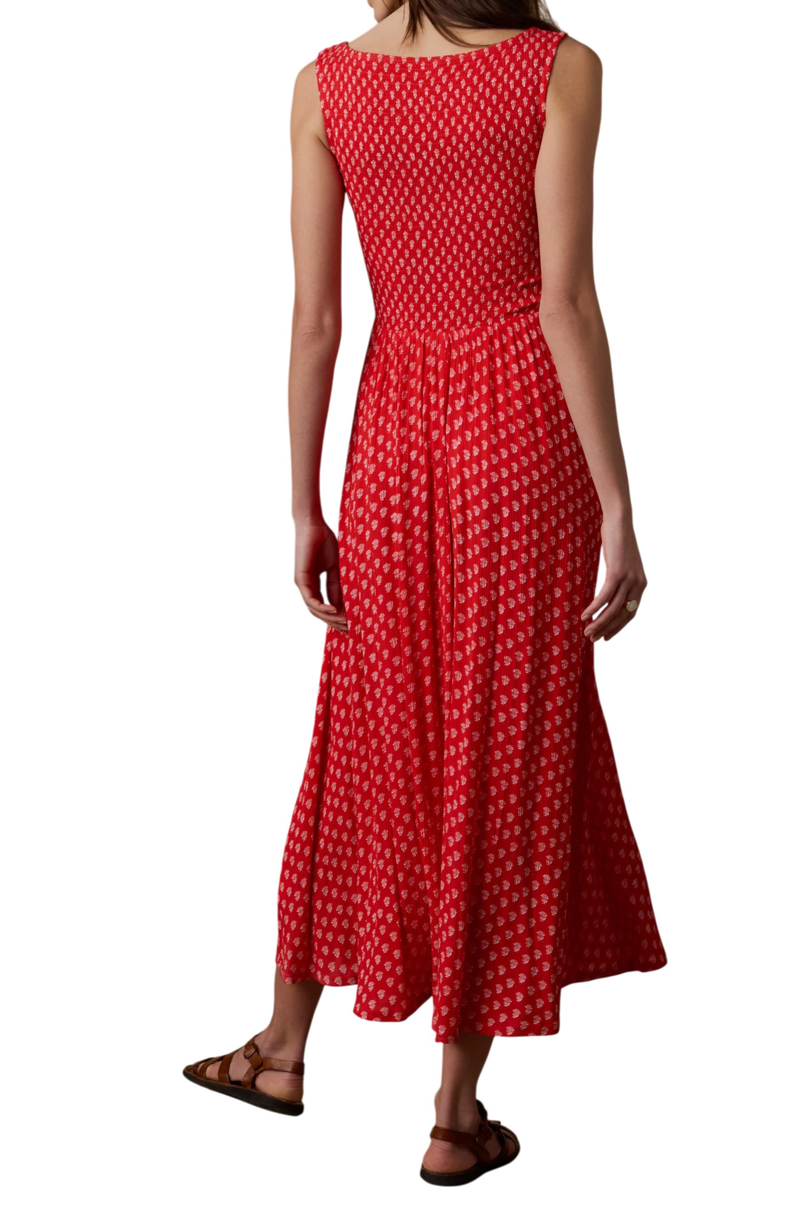 Sophia Smocked Sleeveless Maxi Dress - image 4