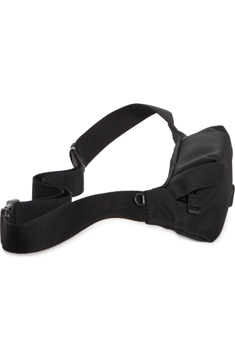 Moncler Small Durance Water Repellent Belt Bag, Alternate, color, Black