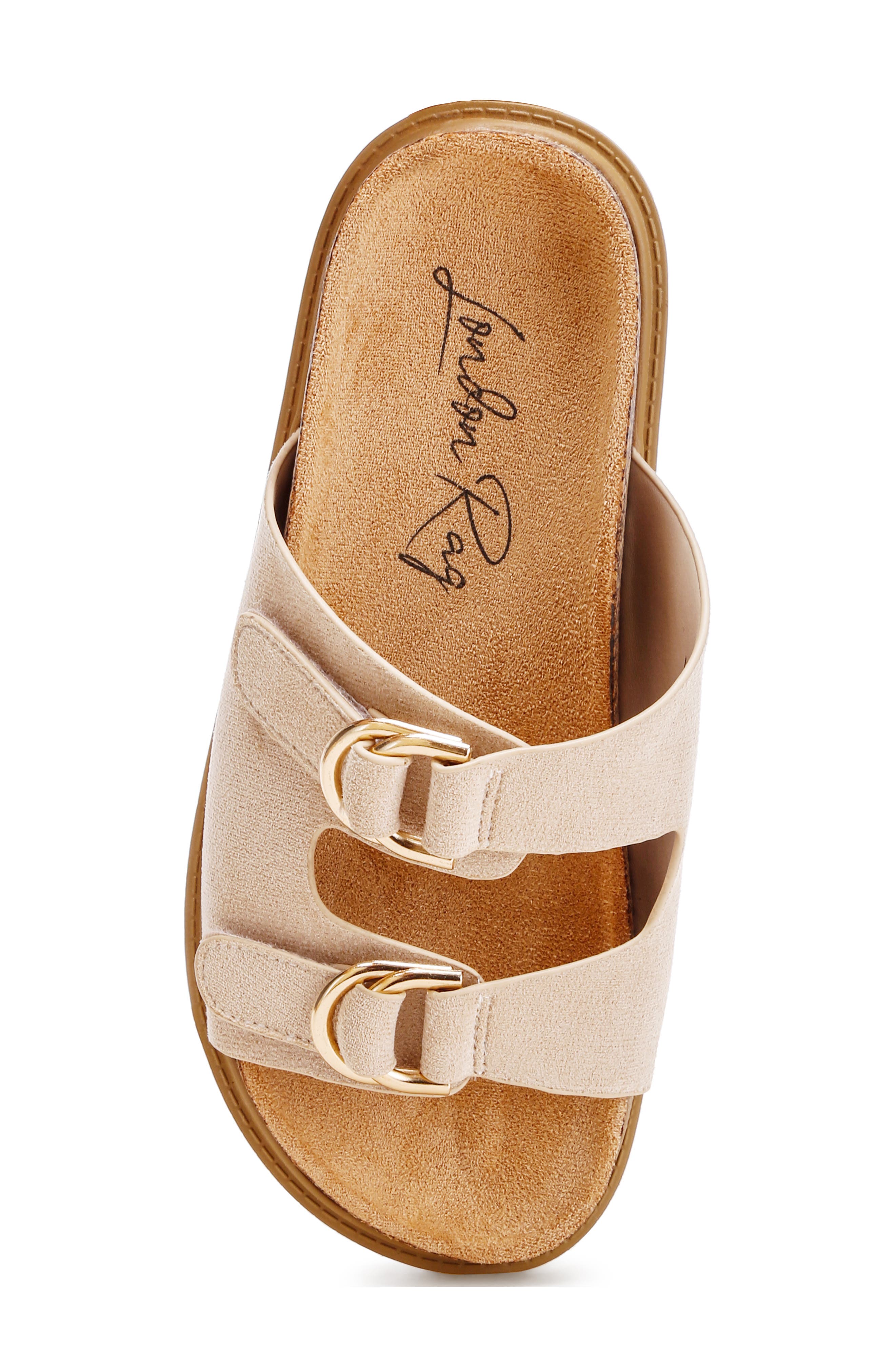 Totem Slide Sandal, Alternate, color, IVORY