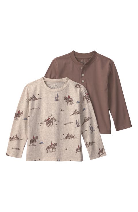 Kids' 2-Pack Organic Cotton Tops