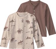Little Planet Kids' 2-Pack Organic Cotton Tops