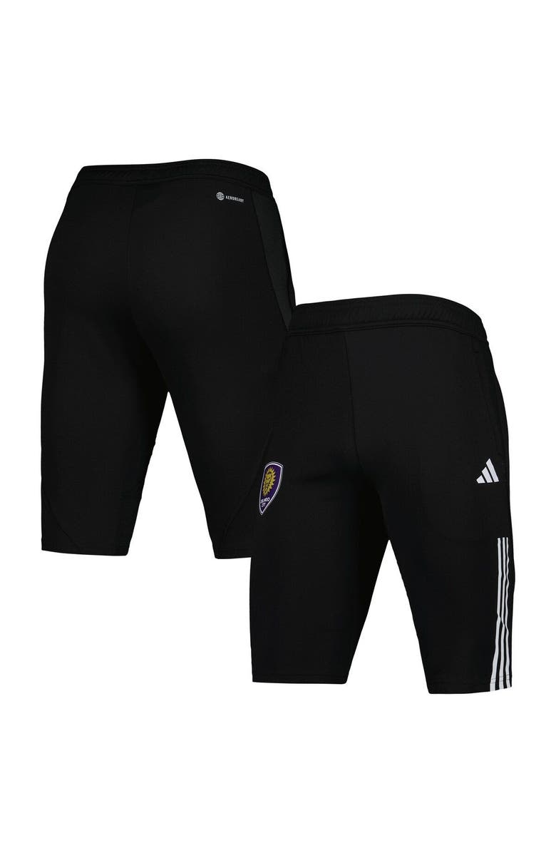 adidas Men's adidas Black Orlando City SC 2023 On-Field Training AEROREADY Half Pants, Main, color, Black