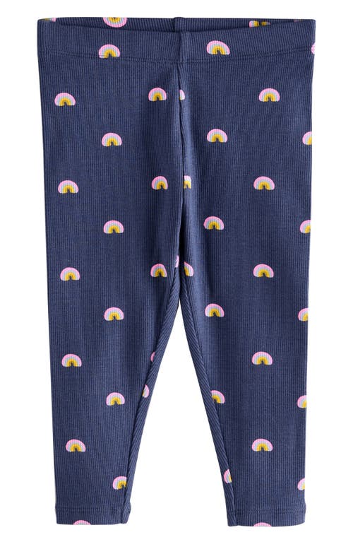 Next Kids' Assorted 5-pack Rib Leggings In Multi
