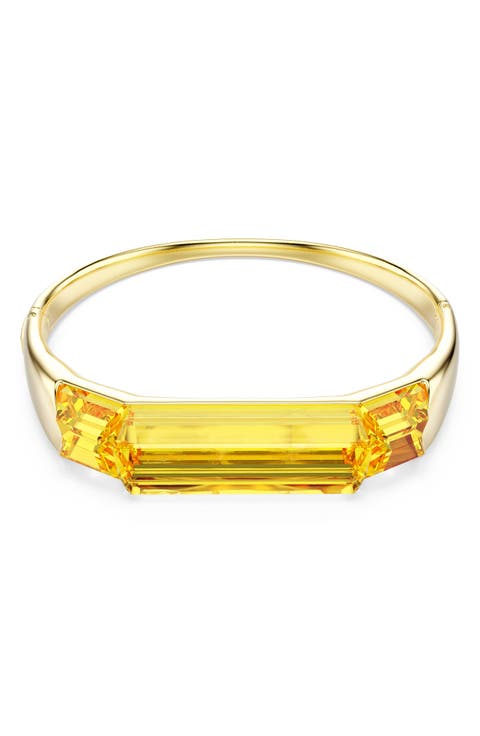 Lucent Crystal Bangle Bracelet