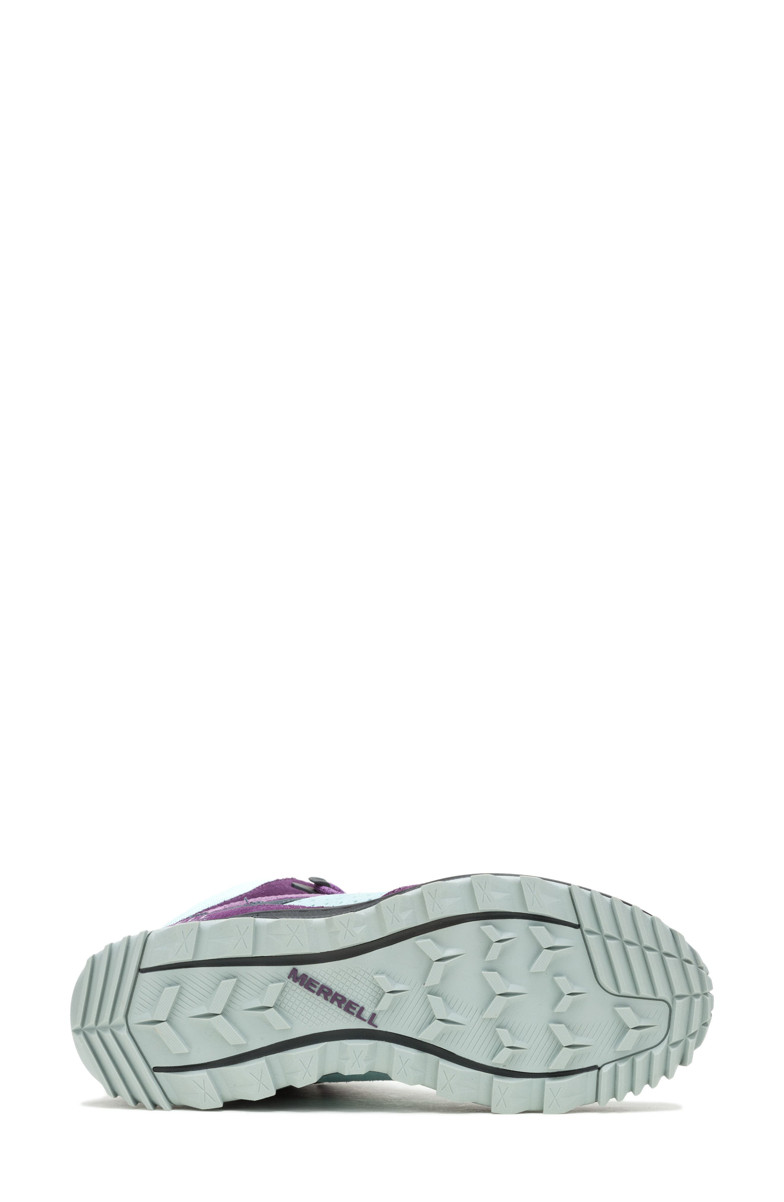 Merrell Wildwood Mid Waterproof Hiking Shoe, Alternate, color, Frost Blue-400