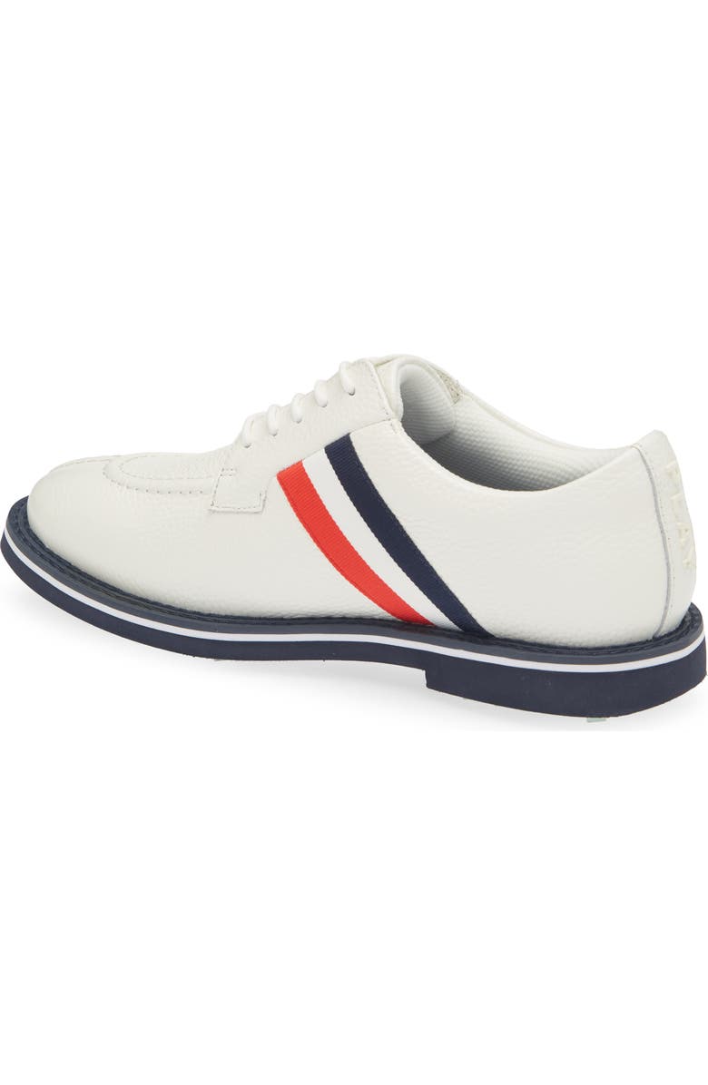 G/FORE Gallivan2R Split Toe Grosgrain Golf Shoe, Alternate, color, Snow